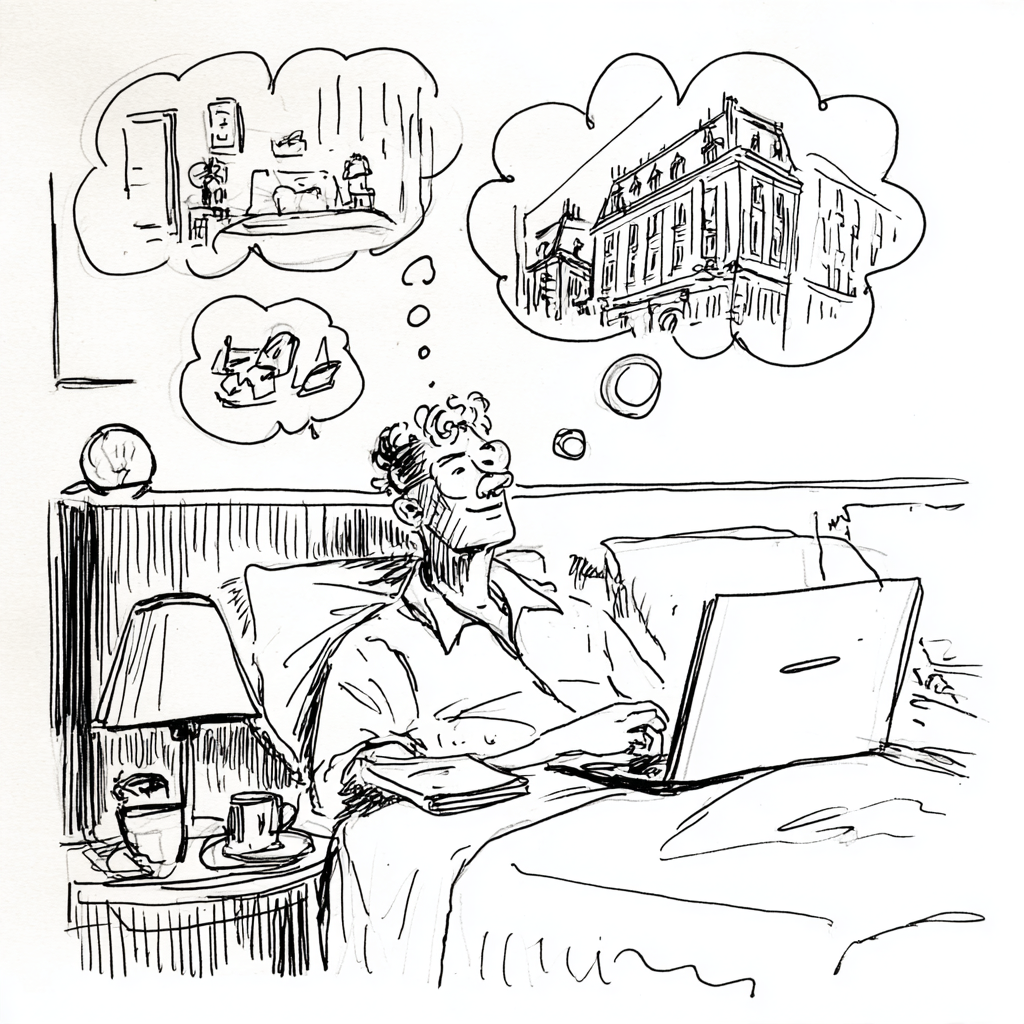 Freelancer macht Hotelmarketing