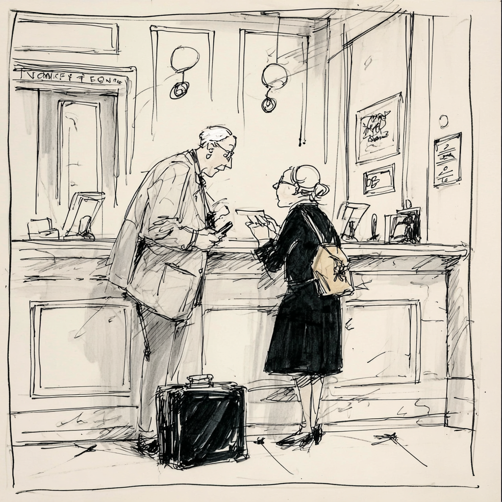 Self Check-in im Hotel – 24 Stunden Rezeption